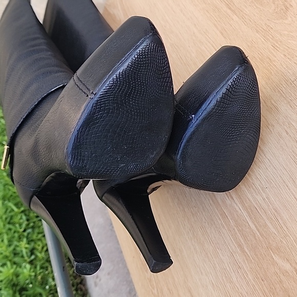 Louis Vuitton Knee High Black Boots High Heels size US size  6.5 / EU 37.5 - Picture 12 of 14